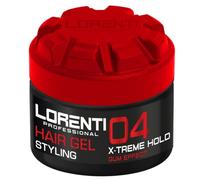 Lorenti Hair Styling Gel | Strong Hold, Edge Control Gum Effect Natural Shine 300ml (Red X-Treme Hold)