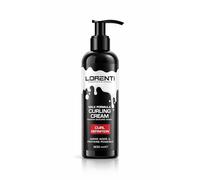 Lorenti Milk Formula Curling Cream 300 ml - Leave In Curl Cream for Curly Hair & Wavy Hair, Curl Cream Anti Frizz, Curl Care with Hydrolyzed Milk Protein, Curl Definition, Vanilla Caramel Fragrance