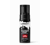 Lorenti Milk Formula Curling Foam 150 ml - Curl Foam for Defined Curls, Curl Mousse Anti Frizz, Foam Firmer for Curly Hair & Wavy Hair, Curl Care Curl Foam with Vanilla Caramel Fragrance