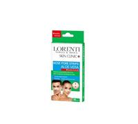 Lorenti Nose Pore Strips - Deep Cleansing Nose Strips Against Blackheads & Clogged Pores - Anti Blackhead Patches for Men & Women - Pore Cleaner for Oily & Blemished Skin 10 Strips (Aloe Vera)