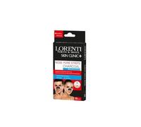 Lorenti Nose Pore Strips - Deep Cleansing Nose Strips Against Blackheads & Clogged Pores - Anti Blackhead Patches for Men & Women - Pore Cleaner for Oily & Blemished Skin 10 Strips (Charcoal)
