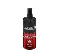 LORENTI Professional After Shave Cologne 07 Code Royal 400 ml - Barber Cologne & Shaving Water for Men, Eau de Cologne, After Shave Spray for Men - Refreshing & Nourishing