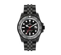Lorenz 26130AA Men's Automatic Stainless Steel Sub 100m Watch, multi-coloured, Modern