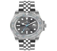 Lorenz Automatic 28196LL Men's Automatic Stainless Steel Watch Sub 100m, grey, Modern