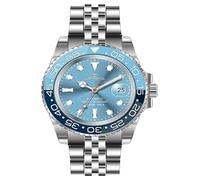 Lorenz Automatic 28196MM Men's Automatic Stainless Steel Watch Sub 100m, turquoise, Modern