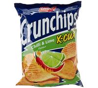 Lorenz Crunchips X Cut Chilli and Lime 150 g (Pack of 16)