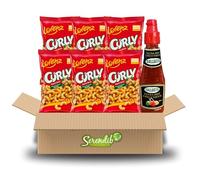 Lorenz Curly Peanut Classic 120g Pack of 6