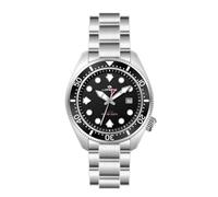 Lorenz Diver 26169FF Men's Quartz Sports Watch - Diving Watch up to 100 m - Stainless Steel Bracelet