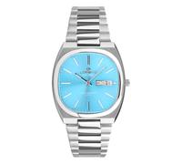 Lorenz Easy Time Retro 030271AA Classic Unisex Watch - Day-Date Watch with Steel Strap