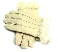 Lorenz LADIES GLOVES IN LIGHT BEIGE (LARGE)