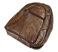 Lorenz Ladies Leather Backpack Rucksack Bag (Brown)