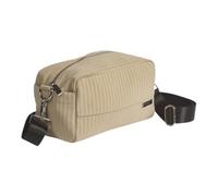 Lorenz Ladies Striped Crossbody Bag Waxed Feel - Lightweight Shoulder Bag with Adjustable Detachable Strap & Multiple Pockets