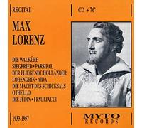 Lorenz,Max - Recital 1933-57