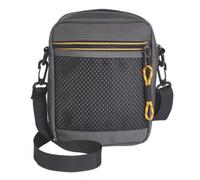 Lorenz Unisex Crossbody Bag Lightweight Polyester with Multiple Zip Pockets