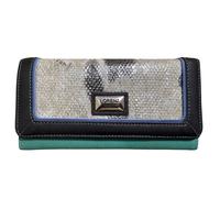 Lorenz Women's Snake Grain Purse in Turquoise LORENZ Turquoise One Size