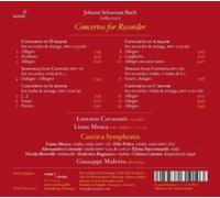 Lorenzo Cavasanti L - J.S. Bach Concertos for Recorder - CD - G4z