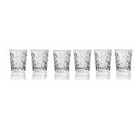 Lorenzo Laurus Collection RCR Crystal Shot Glasses, Set of 6