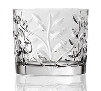 Lorenzo RCR Crystal Laurus Double Old Fashion Glass, Set of 6
