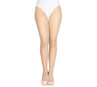 LORES Natural Thin Tights Matt Semi Sheer Ladies Pantyhose with Pattern Office School Diamonds Sexy Patterned Outfit Passione Natural 1/2