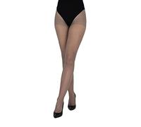 LORES Slimming Tights Womens Anti-Cellulite Relaxing Pantyhose Graded Compression, Estera40, Silver L