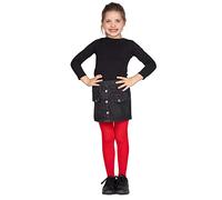 LORES Soft and Warm Red Ballet Tights for Girls - Freedom of Movement, Invisible Reinforcements, Without Marked Panties, Comfort Tights, Rosso 5/6 years (110/116 cm)