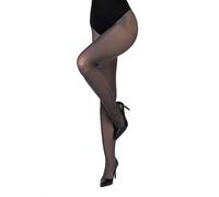 LORES Women’s Classic Matte Tights 40 DEN Semi Sheer Thigh for Ladies Invisible Panty Part Elegant & Evening Style Concorde40, Fumo XL