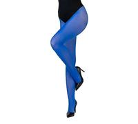 LORES Women’s Classic Matte Tights 40 DEN Semi Sheer Thigh for Ladies Invisible Panty Part Elegant & Evening Style Concorde40, Bluette XL