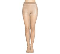 LORES Womens Push up Tights Brazil Effect Control Butt lifting Pantyhose Legs Slimming, Natural XL