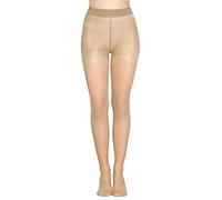 LORES Womens Push up Tights Brazil Effect Control Butt lifting Pantyhose Legs Slimming, Visone S
