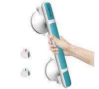 LORESJOY Grab Bars for Seniors, Grab Bar with Suction Cup, Grab Bar Shower No Drilling, Shower Handle for Seniors, Shower Handle Suction Cup Bathroom Bath Handle Bathroom Shower Handles