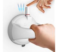 LORESJOY Grab Rail Shower for Seniors, Shower Handle with Suction Cup for Elderly, Portable Mobile Grab Bar Bathroom with Suction Warning, for Elderly, Seniors, Injuries