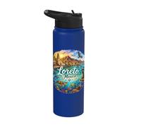 Loreto Mexico Pacific Coast Cruise Stainless Steel Insulated Water Bottle