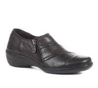 Loretta Womens Handmade Leather Shoes Black Size 5 | All Year Round | Slip On Shoe | Slip On | Lightweight