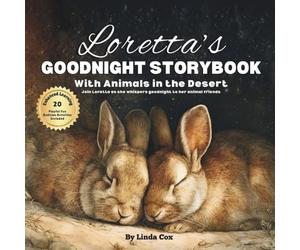 Loretta's Goodnight Storybook with Animals in the Desert: A Personalized Bedtime Book for Loretta | Plus: 20 Calming, Screen-Free Sleep Ideas