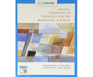 Lori-Ann Forzano - Essentials of Statistics for the Behavioral Science - K245z