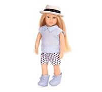 Lori Dolls - Eliza Mini Doll - 15cm / 6-inch Fashion Doll - Clothes & Accessories - Top, Shorts, Shoes, Hat - Toys for Kids, 3 Years +