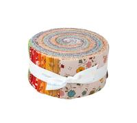 Lori Holt Autumn Rolie Polie 40 2.5-inch Strips Jelly Roll Riley Blake Designs RP-14650-40