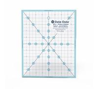 Lori Holt Cute Cuts™ Trim-it™ Ruler 8 ½" x 10 ½" - Non-Slip Quilting Ruler with Seam Allowance Marks - Perfect for Trimming Quilt Blocks, Applique & Embroidery
