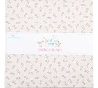 Lori Holt Gentler Times Backgrounds 10" Stacker 42 10-inch Squares Riley Blake 10-16470B-42