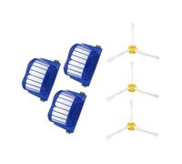 LoRier Bristle & Flexible Beater & 5 Armed Brush & 5 Aero Vac Filter for 600 Vacuum Cleaners 600 620 630 650 660 (Color : Hfm-248)
