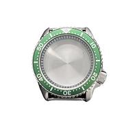 LORIER Stainless Steel Watchcase SKX009 42mm for NH35 NH36 4R35/36 7S26 Movement Sapphire Crystal Ratchet 120clicks Ceramic Bezel 10ATM Watch case (Color : A7)