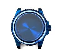 LORIER Watch 40mm PVD Blue Case Sapphire Glass 316L Stainless Steel with Japanese NH36 Automatic Movement Watch case (Color : One Size)