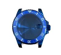 LORIER Watch 40mm PVD Blue Case Sapphire Glass 316L Stainless Steel with Japanese NH36 Automatic Movement Watch case (Color : 7)