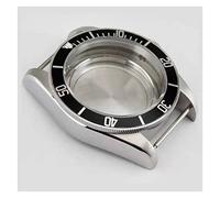 LORIER Watches Accessories Watch Cases Compatible with Eta2824, St2130, Sw200, P5000 Stainless Steel Sapphire 10atm Waterproof Watch case (Color : A)