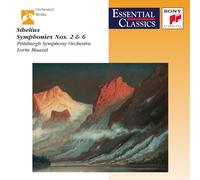 SIBELIUS/PTS/MAAZEL: SYM 2 IN D MAJOR/SYM 6 IN D MINOR - CD