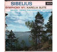 Lorin Maazel - SXL 6084. Sibelius Symphony No. 1 / Karelia Suite. Decca narrow band re-issue.