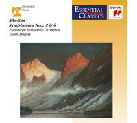 SIBELIUS/PTS/MAAZEL: SYM 2 IN D MAJOR/SYM 6 IN D MINOR - CD