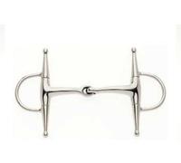 Lorina Full Cheek Eggbutt Jointed Snaffle - 4.5 inch