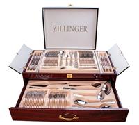 Lorina Style Heavy Quality 72 Piece Gold Table Cutlery Set Stainless Steel Canteen Gift