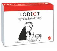 Loriot Tagesabreißkalender 2025: Kultiger Humor-Tischkalender, Abreißkalender für jeden Tag. Kalender 2025 zum Aufstellen oder Aufhängen.